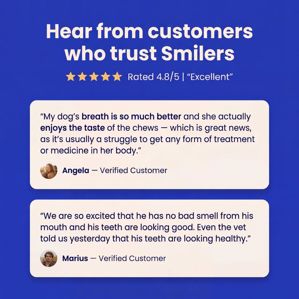 Smilers OralBiotic™ Dental Soft Chews - Smilers